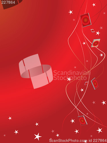 Image of christmas background red