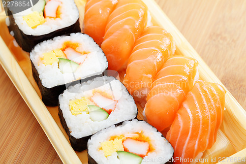 Image of Sushi bento box