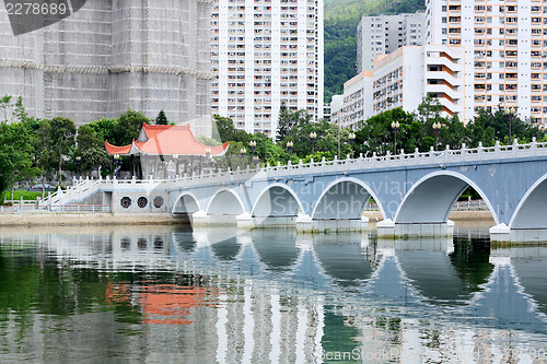 Image of Sha Tin district in Hong Kong