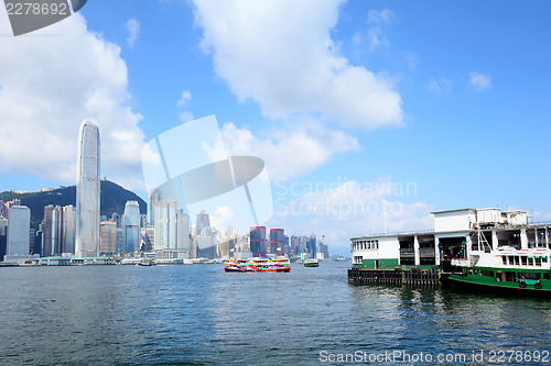 Image of Hong Kong victoria harbour