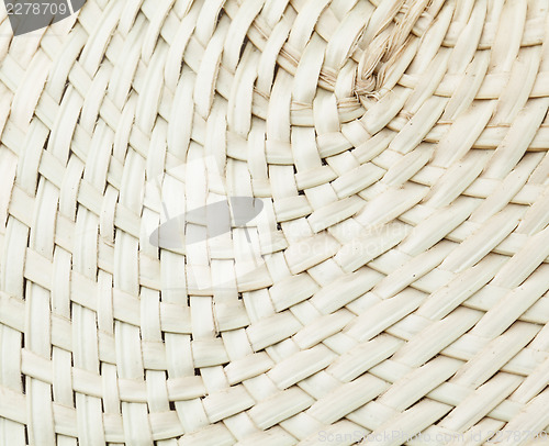 Image of Wicker basket close up