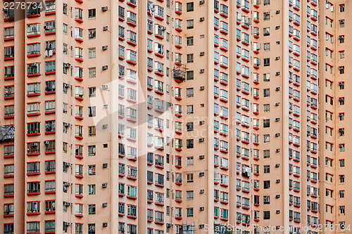 Image of Facade of building in Hong Kong 