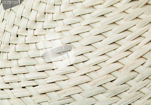 Image of Wicker basket close up