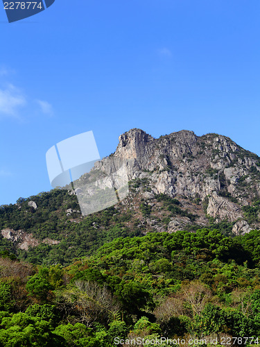 Image of Lion Rock in Hong Kong