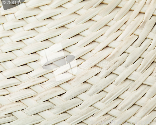 Image of Wicker basket close up