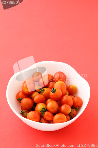Image of Cherry tomato in the bowl
