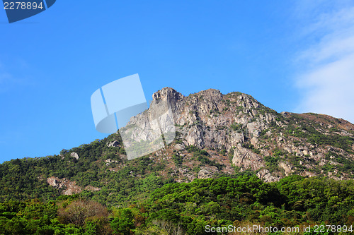 Image of Lion Rock in Hong Kong