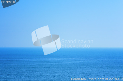 Image of Blue sea and sky