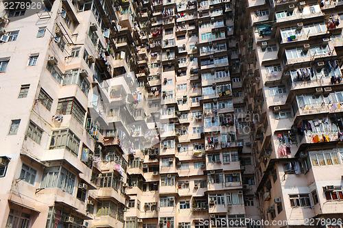 Image of Old residential building in Hong Kong