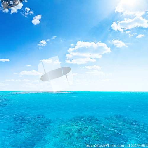 Image of Sky and sea