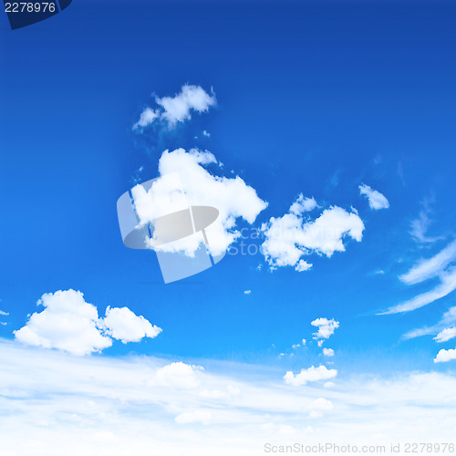 Image of Sky and clouds