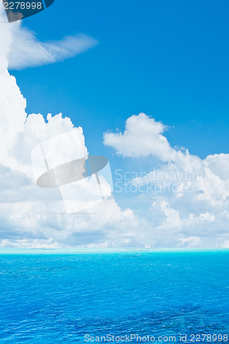 Image of Sky and sea