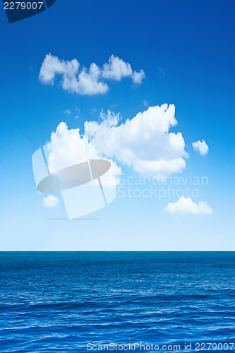 Image of Sky and sea