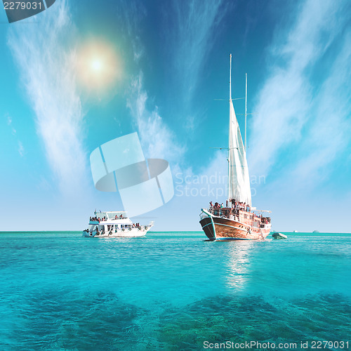 Image of Sailing vessel and yacht