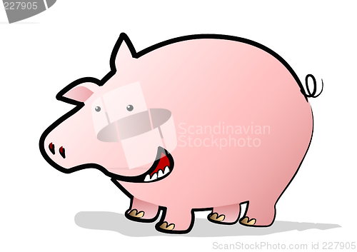 Image of A Happy Pig