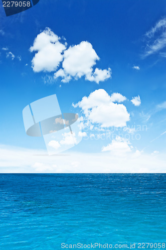 Image of Sky and sea