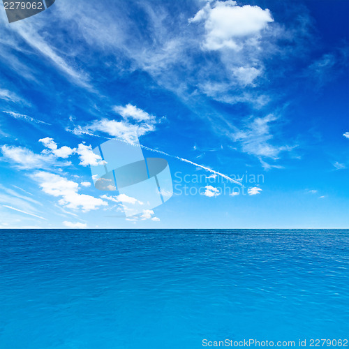 Image of Sky and sea
