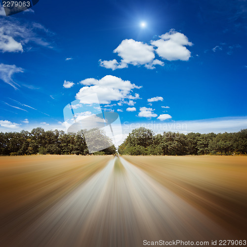 Image of Blurred road