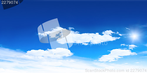 Image of Sky and clouds