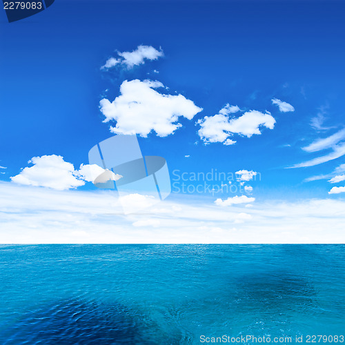 Image of Ocean and sky
