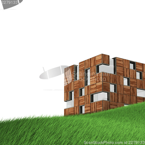 Image of Isolated concept on grass