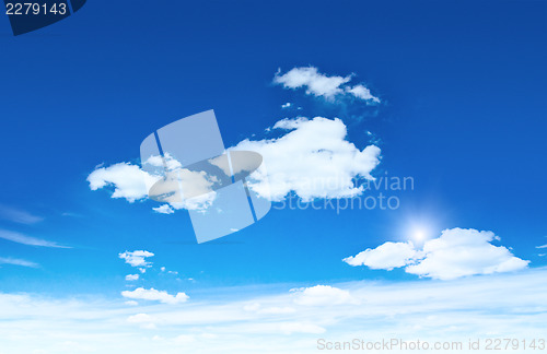 Image of Sky and clouds