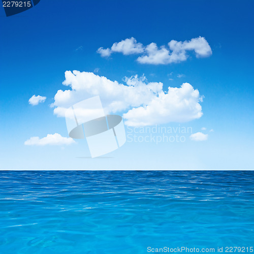 Image of Sky and sea