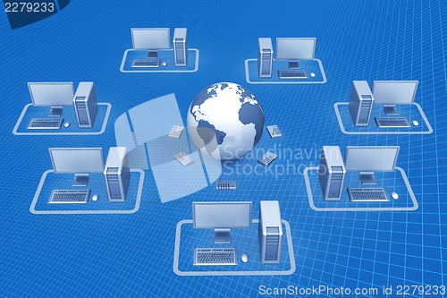 Image of Internet network