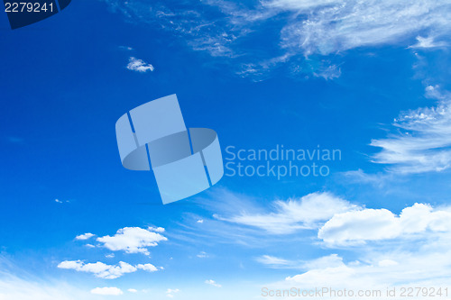 Image of Sky and clouds