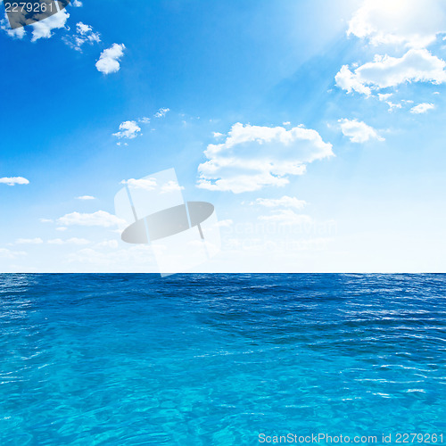 Image of Ocean and sky