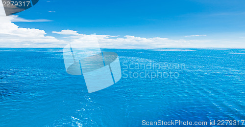 Image of Sea and clouds