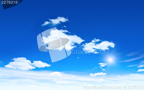 Image of Sky and clouds