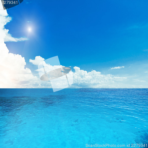 Image of Tropical sea and sky