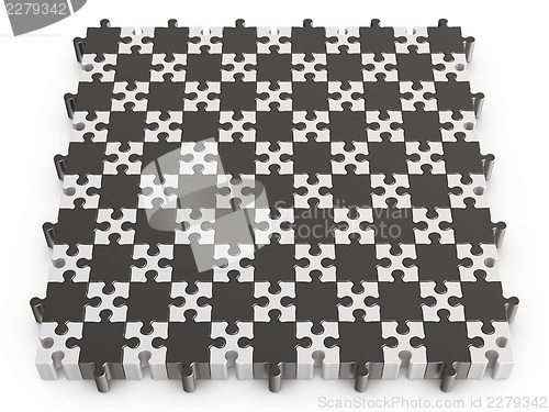 Image of Chess puzzle board