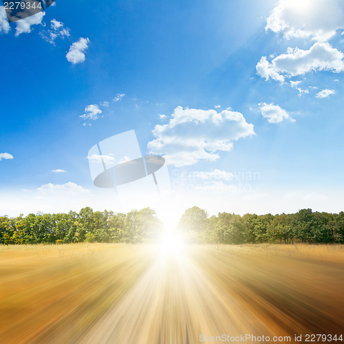 Image of Blurred road