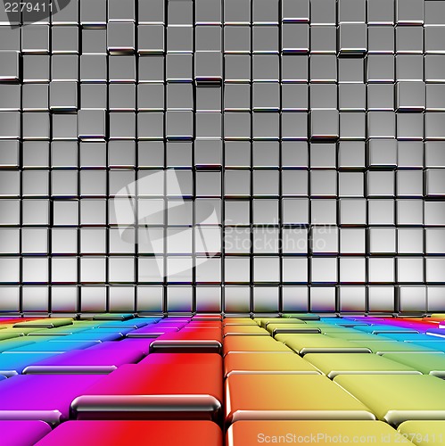 Image of Rainbow floor interior