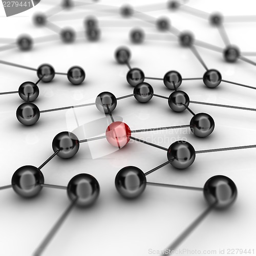 Image of Abstract network