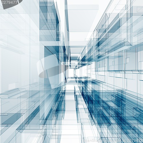 Image of Abstract architecture concept
