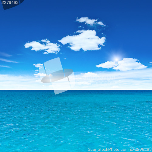 Image of Sky and sea