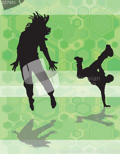 Image of dance hex green