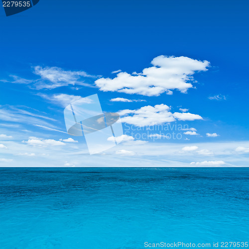 Image of Sky and sea