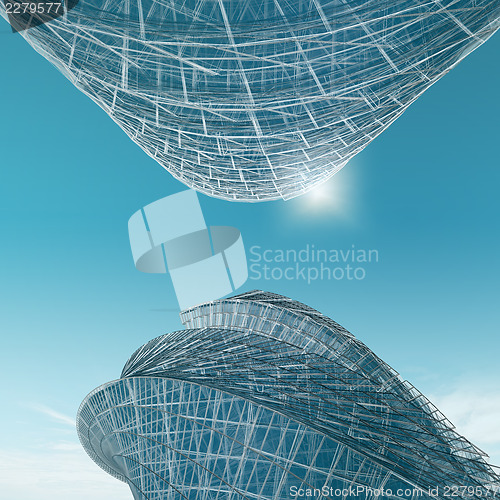 Image of Business buildings opposite