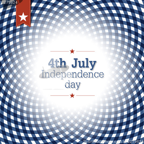 Image of Abstract checkered background with space for text in center. Vec