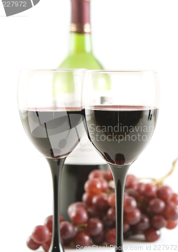 Image of Wine and grapes