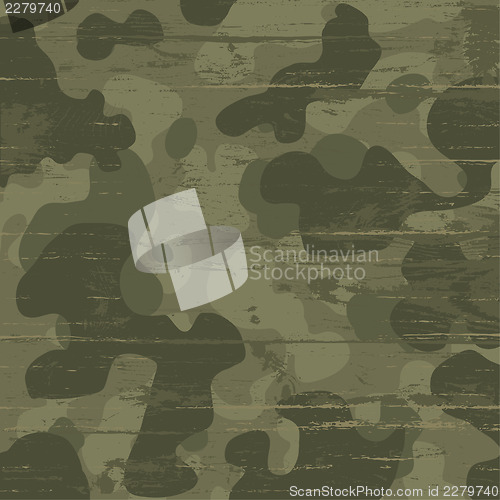 Image of Camouflage military background. Vector illustration, EPS10