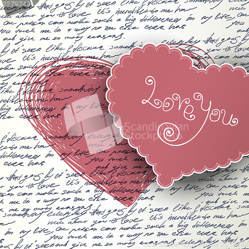 Image of Valentines day background.