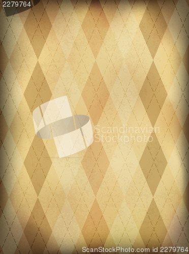 Image of Vintage checkered background vertical. Vector, EPS10