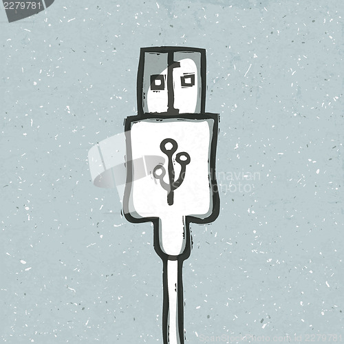 Image of Portable device concept illustration. Vector, EPS10