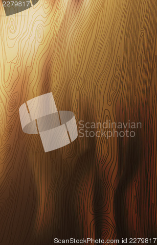 Image of Wood texture background, vector.