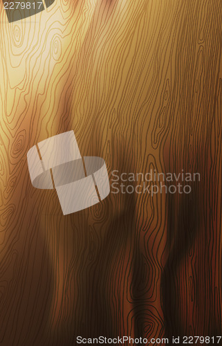 Image of Wood texture background, vector.